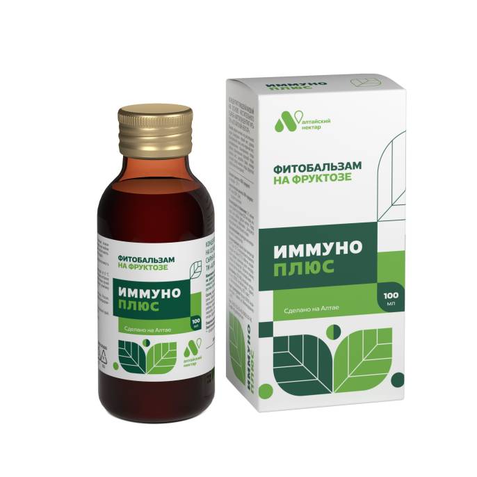 Фитобальзам ИММУНО без сахара 100мл
