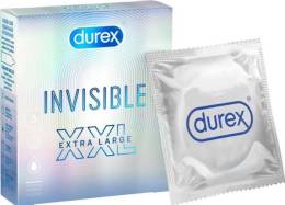 Презерватив ДЮРЕКС Invisible XXL Extra Large 3шт