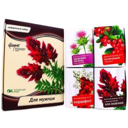 Мини-ассорти фиточаев «Для мужчин», 4x10 фп.