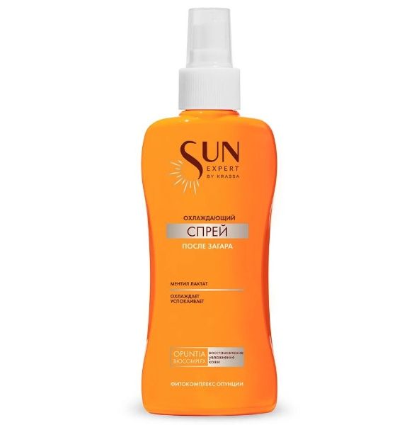 SUN EXPERT Спрей охдаждающий после загара 180мл