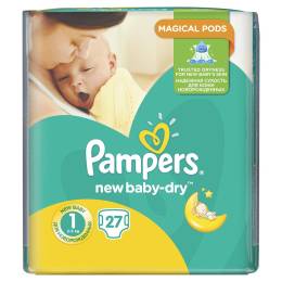 Памперс Подгузники New Baby Newborn от 2 до 5кг 27шт