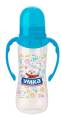 УМКА Бутылочка с ручками с соской от 6 мес бирюзовая 250мл