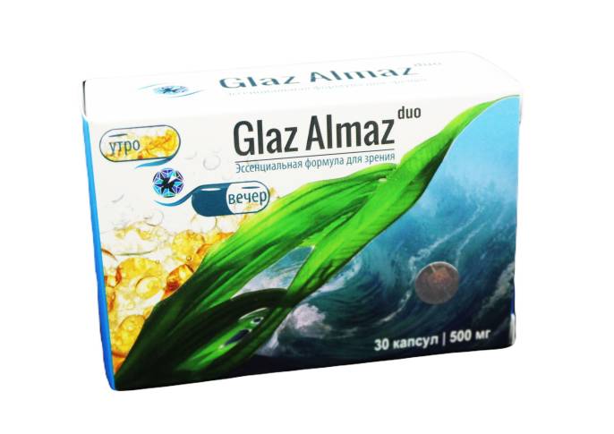 Glaz Almaz duo для зрения 30 капсул