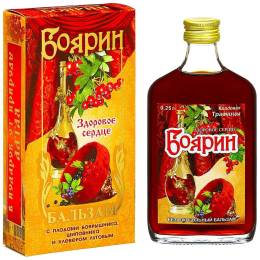 Бальзам медовый «Боярин» здоровое сердце, 250 мл.