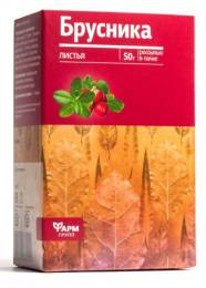 Брусника лист чайный напиток 50 г