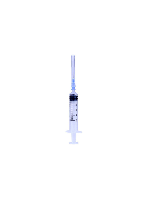 Шприц MEDHELP 5 3 х компонентный одноразовый 5мл 100шт