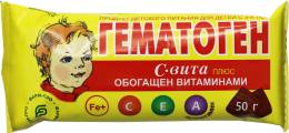 Гематоген С вита плюс 50г