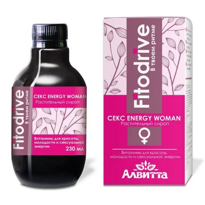 Сироп Алвитта Fitodrive Секс Energy woman 230мл