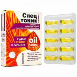 Спецтоник лисичка: худые и сильные, 30 капс.