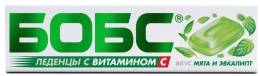 Бобс леденцы Мята и эвкалипт 10 шт