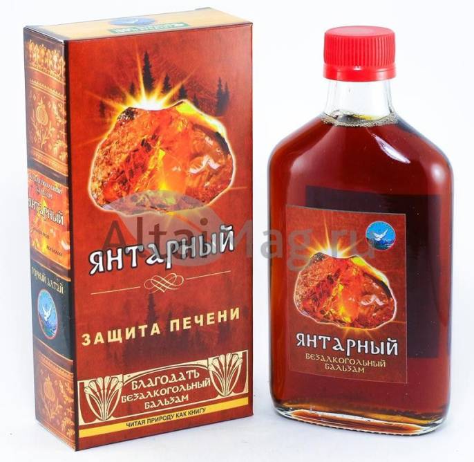 Бальзам Янтарный Защита печени 250мл