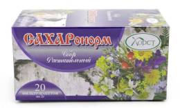 Фитосбор Сахаронорм при диабете 20 пакетиков