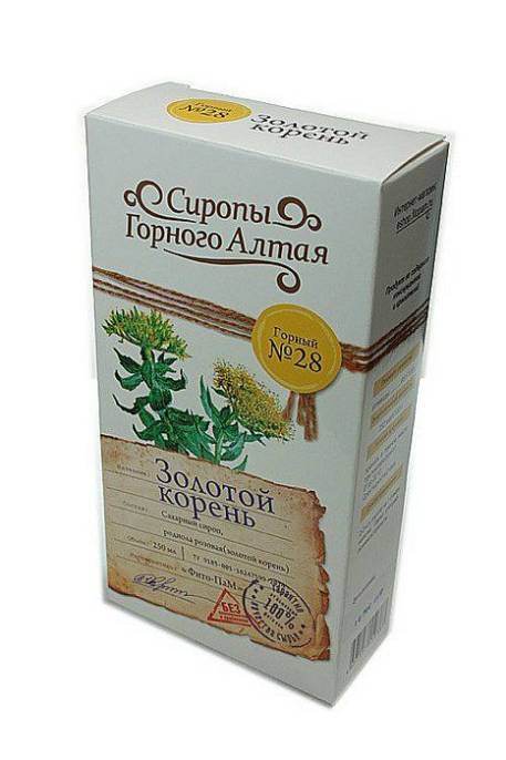 Сироп Горный №28 Родиола розовая 250мл