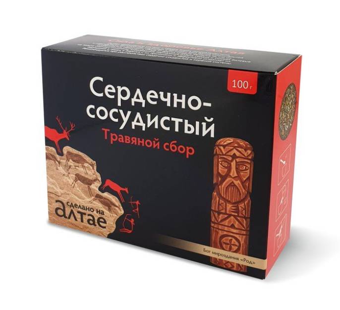 Сбор травяной Сердечно сосудистый Фарм Продукт 100г