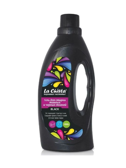 Гель для стирки Black для черных тканей La Chista 1л