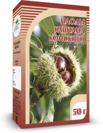 Каштан конский плоды 50г