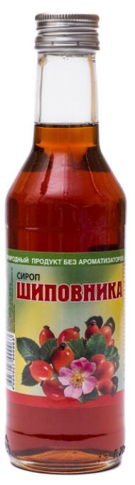 Сироп Шиповника с сахаром 250 мл