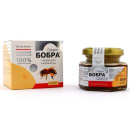 Секрет бобра «для легких» с продукцией пчеловодства, 100 гр.