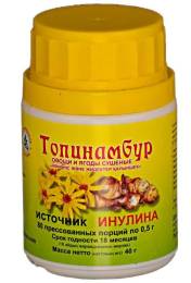 Топинамбур 80 таблеток