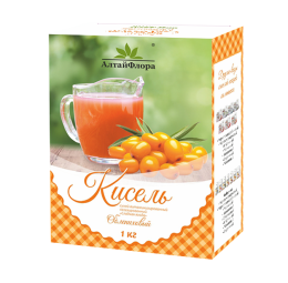 Кисель Облепиховый Сладкая ягодка коробка 1 кг