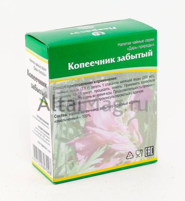 Красный корень Копеечник чайный напиток 25г