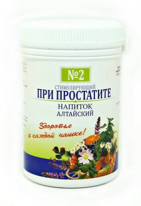 При простатите Стимулирующий чайный напиток Алтайский №2 50г