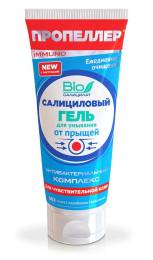 Гель салициловый для умывания для чувствкожи 100мл