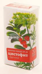 Фиточай №28 Цистофит с брусникой 20 пакетиков