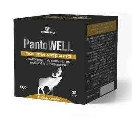 PantoWell Панты марала с шиповником и эхинацеей 30 капсул