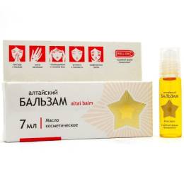 Алтайский БАЛЬЗАМ (altai balm) - масло косметическое 7 мл.
