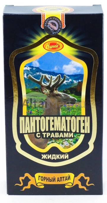 Пантогематоген с травами 250мл