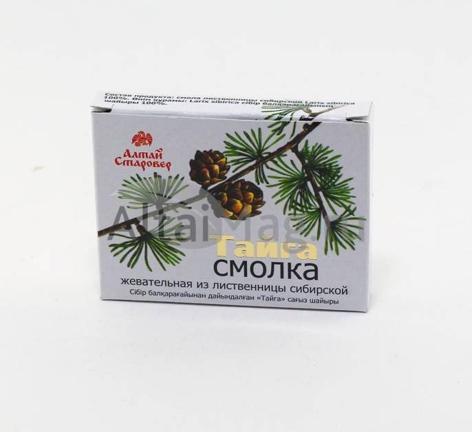 Смолка Тайга из лиственницы сибирской №6