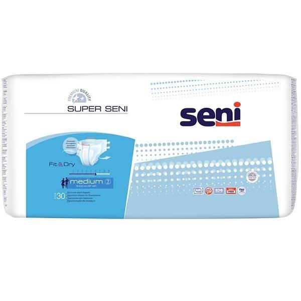 Подгузники Super Seni классик для взрослых Medium 30шт