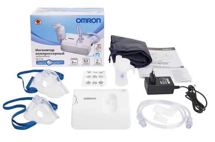 Ингалятор OMRON NE C24 RU компрессорный