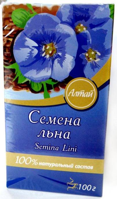 Льна семена КИМА 100г