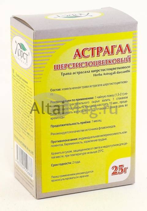 Астрагал шерстистоцветковый трава 25г
