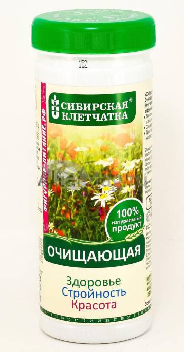 Клетчатка Сибирская Очищающая банка 170г