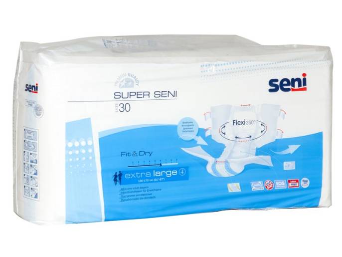 Подгузники Super Seni AIR для взрослых Extra Large 30шт