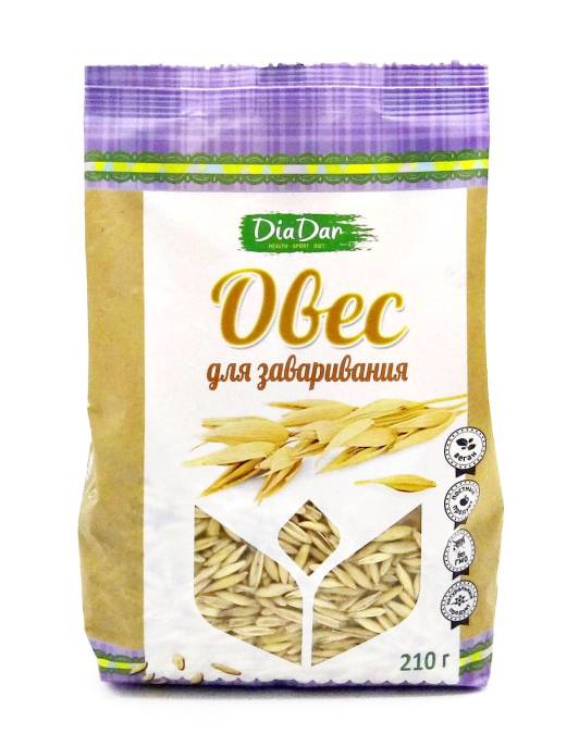 Зерно овса для заваривания 210 г