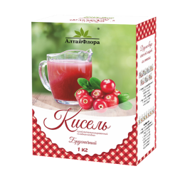 Кисель Сладкая ягодка Брусничный 1 кг