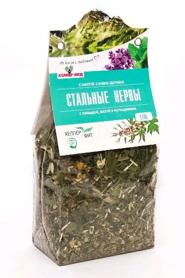 Фитосбор ХелперФит Стальные нервы с лавандой 110г