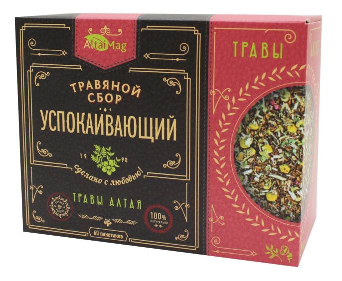 Сбор травяной Успокаивающий АлтайМаг 60шт