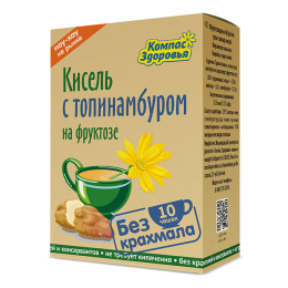 Кисель овсяно льняной на фруктозе с топинамбуром 150г
