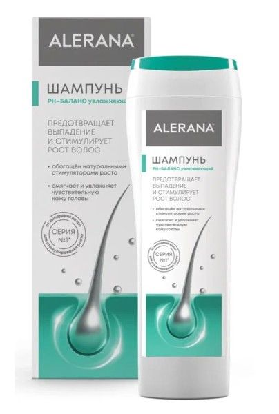 Алерана Шампунь для волос PH баланс Увлажняющий 250мл