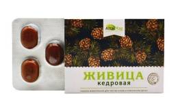 Смолка жевательная живица кедровая