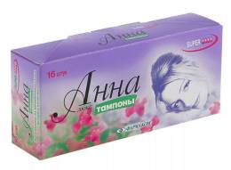 Тампоны Анна Lux Super 16 шт