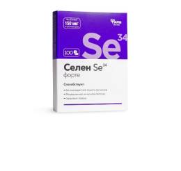 Селен форте Se34 Фармгрупп №100
