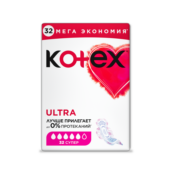 Ultra Прокладки Супер 32шт