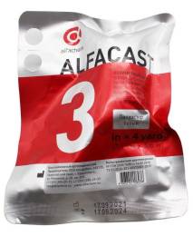 Бинт Alfacast полимерный белый 75см на 36м