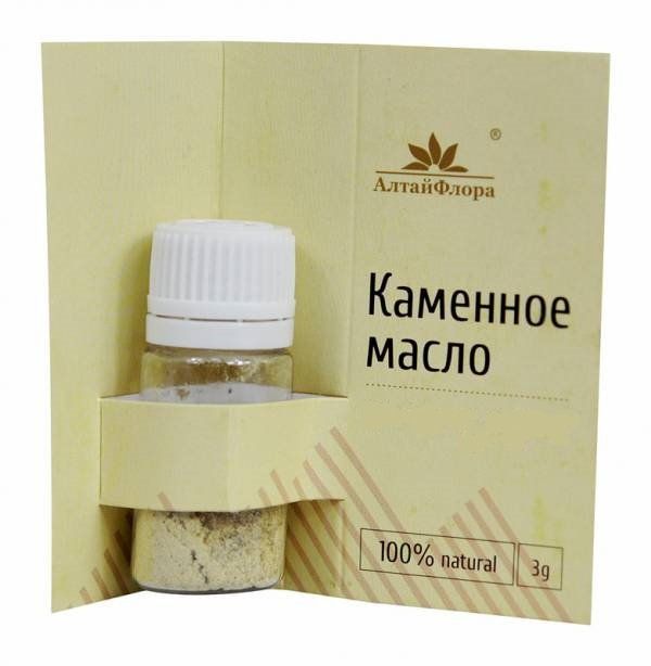 Каменное масло 3 гр